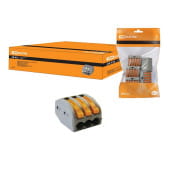 Соединительная клемма СК-413 0,1-2,5мм2 (уп.5шт) TDM