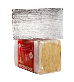 Утеплитель отражающий Rockwool  САУНА БАТТС 50х600x1000мм (4,8м2/0,24м3)