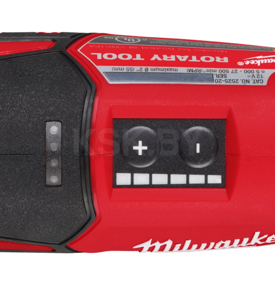 Шлифмашина прямая аккумуляторная (гравер) Milwaukee M12 BLROT-0 (4933493591) 