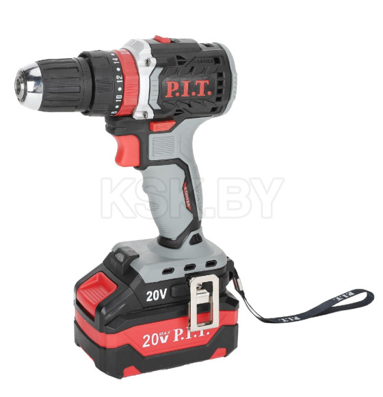 Дрель-шуруповерт ударная аккумуляторная X-DRIVER P.I.T. PSB20H-10C/1 (PSB20H-10C/1) 