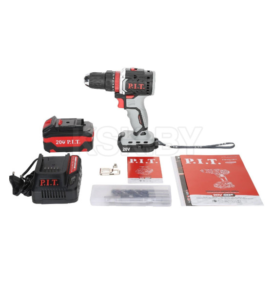 Дрель-шуруповерт ударная аккумуляторная X-DRIVER P.I.T. PSB20H-10C/1 (PSB20H-10C/1) 