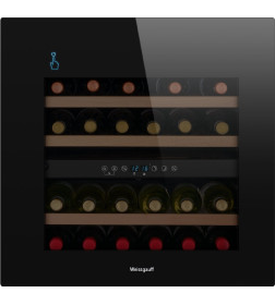 Встраиваемый винный шкаф Weissgauff WWCI-36 DB Dual Zone