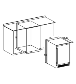 Встраиваемый винный шкаф Weissgauff WWC-46 DB DualZone