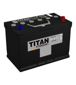 Аккумулятор TITAN ASIA STANDART D31 90Ah 750A R+ B01