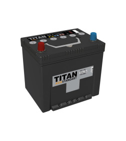 Аккумулятор TITAN ASIA STANDART D23 62Ah 520A L+ B01