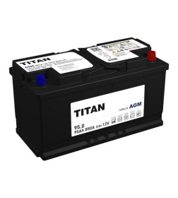 Аккумулятор TITAN AGM L5 95Ah 850A R+