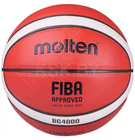 Мяч баскетбольный для соревнований (синт. кожа, pазмер 7) MOLTEN B7G4000-X FIBA