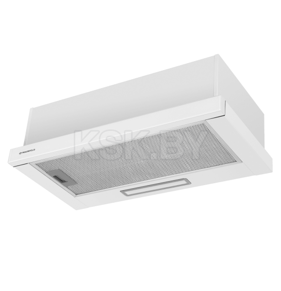Вытяжка кухонная MAUNFELD Clyde 60 белое стекло (КА-00022044) 
