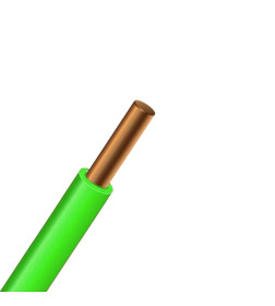 ПУВ (ПВ-1) 2,5мм2 провод  жел./зел.