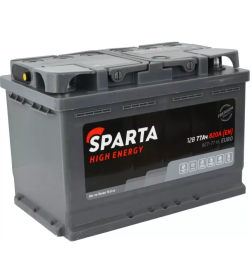 Аккумулятор SPARTA High Energy   6СТ-77  Евро