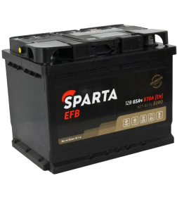 Аккумулятор SPARTA  EFB  6СТ-65 Евро