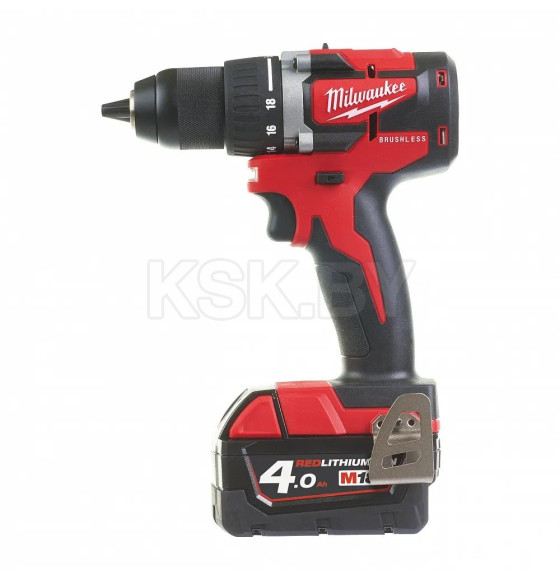 Дрель-шуруповерт аккумуляторная Milwaukee M18 BLDDRC-402C (4933492834) 