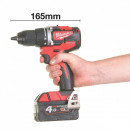 Дрель-шуруповерт аккумуляторная Milwaukee M18 BLDDRC-402C (4933492834) 