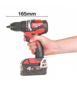 Дрель-шуруповерт аккумуляторная Milwaukee M18 BLDDRC-402C