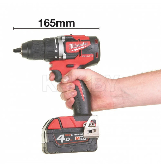Дрель-шуруповерт аккумуляторная Milwaukee M18 BLDDRC-402C (4933492834) 