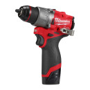 Дрель-шуруповерт аккумуляторная ударная Milwaukee M12 FPD2-202X (4933479868) 