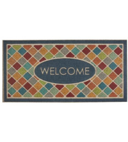 Коврик придверный Multy Home 60x120cm Soft Step Lima Welcome Tile, BG