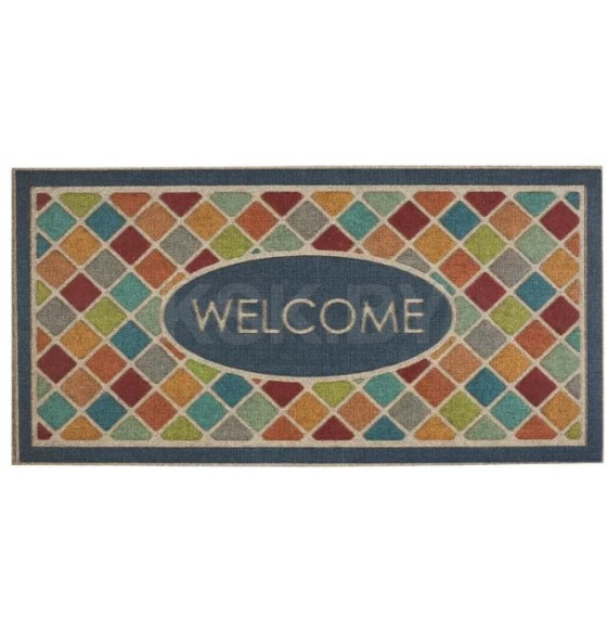 Коврик придверный Multy Home 60x120cm Soft Step Lima Welcome Tile, BG (SH5000647) 