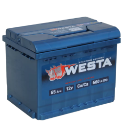 Аккумулятор WESTA  6СТ-65 VLR Euro