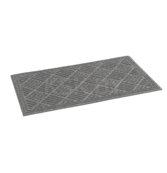 Коврик придверный Multy Home Contours Parquet 43x63 см,серый (SH5000008) 