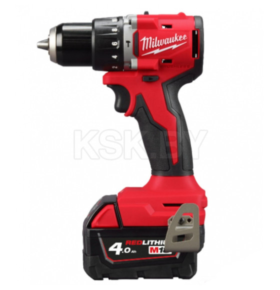 Дрель-шуруповерт аккумуляторная ударная Milwaukee M18 BLPDRC-402C (4933492824) 