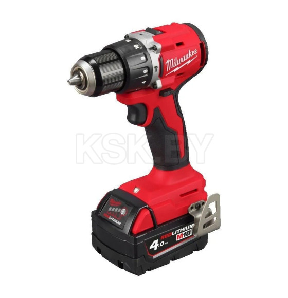 Дрель-шуруповерт аккумуляторная ударная Milwaukee M18 BLPDRC-422C (4933492825) 