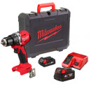 Дрель-шуруповерт аккумуляторная ударная Milwaukee M18 BLPDRC-422C (4933492825) 