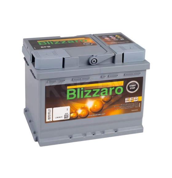 Аккумулятор BLIZZARO EFB START&STOP 60Ah 560A (EN) R+ (L2 060 056 013) 