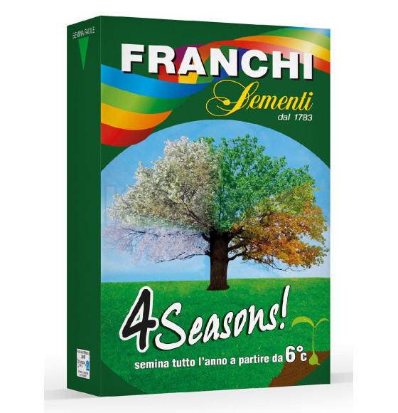 Семена газонной травы Franchi Sementi Четыре сезона, 1кг 