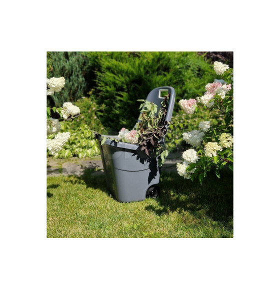 Тележка садовая Garden Tulip 68л, серая (Р3001СЕР) 