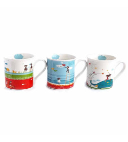 Кружка MUG-393 330 мл цвет МИКС