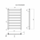 Полотенцесушитель Ното П8 500х800 Золото (4570078544353Золото) 