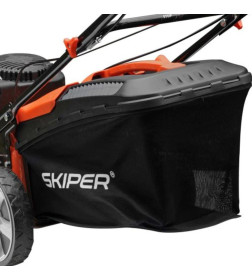 Газонокосилка бензиновая SKIPER GW421S (42 см, самоход, Loncin 4лс, мульч, сталь.дека, травосб.45 л)