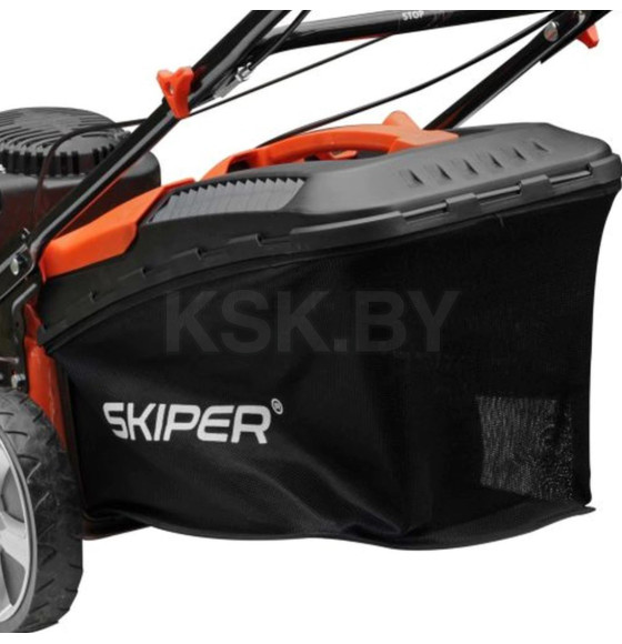 Газонокосилка бензиновая SKIPER GW421S (42 см, самоход, Loncin 4лс, мульч, сталь.дека, травосб.45 л) (SGW421S.00) 