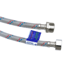 Подводка гибкая для воды нейлоновая оплетка 1/2" Г-Ш L=0.8М ЦС (ГП002023) 