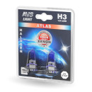 Автолампа AVS ATLAS BL/5000К/ H3.12V.55W.  (уп. 2шт.). (A78568S) 