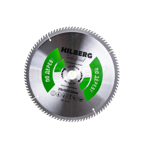 Диск пильный по дереву 315х100Тх30 мм Hilberg Industrial HW317 (HW317) 