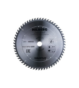 Диск пильный по дереву 350х60Тх32 мм Hilberg Industrial HW352