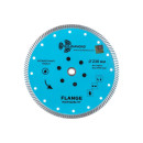 Диск алмазный отрезной 230хМ14 Турбо с фланцем hot press Trio-diamond FHQ456 (FHQ456) 