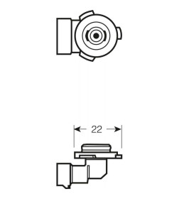 Автолампа AVS ATLAS BL/5000К/ HB4/9006.12V.55W.  (уп. 2шт.).