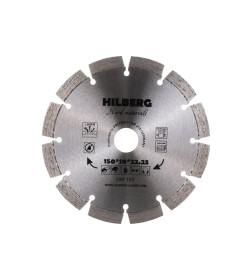 Диск алмазный отрезной 150х22,23 Hilberg Hard Materials Лазер HM103