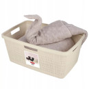 Корзина для глаженного белья Jute 46л, кремовый (245980) 