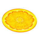 Тарелка (d)30см круглая Апельсин Zibo Shelley (S3012 P205) 