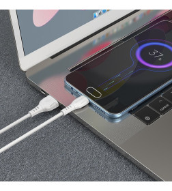 Кабель BOROFONE BX51 2,4A для Micro белый 1 метр