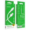 Кабель BOROFONE BX51 2,4A для Micro белый 1 метр (43923) 
