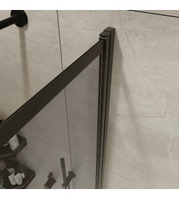 Шторка на ванну Slide Open 1500х900 Benetto BEN_801_BL_T