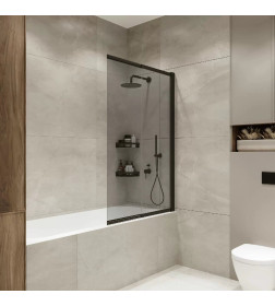 Шторка на ванну Slide Open 1500х900 Benetto BEN_801_BL_T