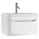 Тумба подвесная Айсберг Ева В1 под умывальник Unit,Bazis 70 DA5902T (DA5902T) 