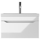 Тумба подвесная Айсберг Ева В1 под умывальник Unit,Bazis 70 DA5902T (DA5902T) 