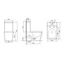 Унитаз напольный Triton-Pro Corso CO-3006 Щ0000057976 (Щ0000057976) 